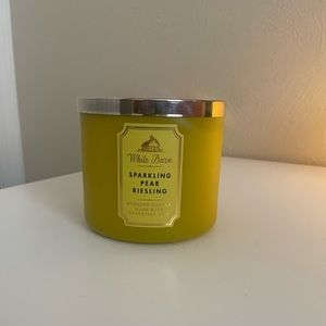 Sparkling Pear Riesling candle